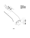 Drive shaft/handle/shield