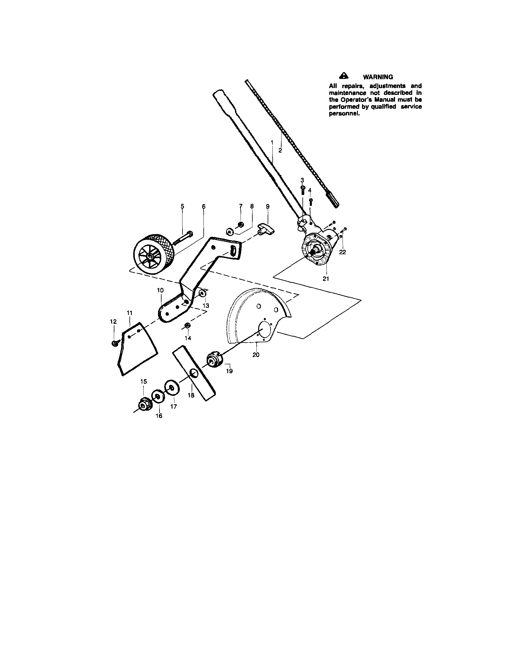 Wheel/edger