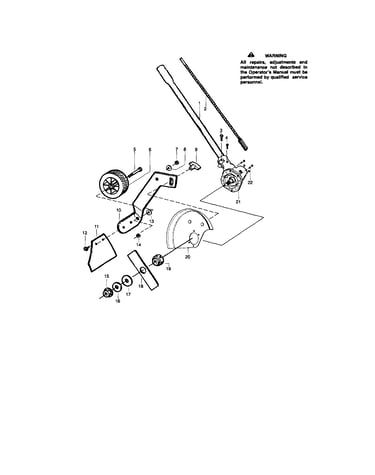 Wheel/edger