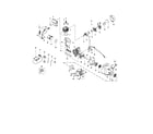 Poulan PP25E cylinder/crankcase/crankshaft diagram