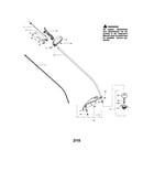 Drive shaft/handle/shield
