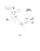 Drive shaft/handle/shield