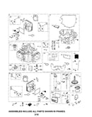 Cylinder/sump/camshaft