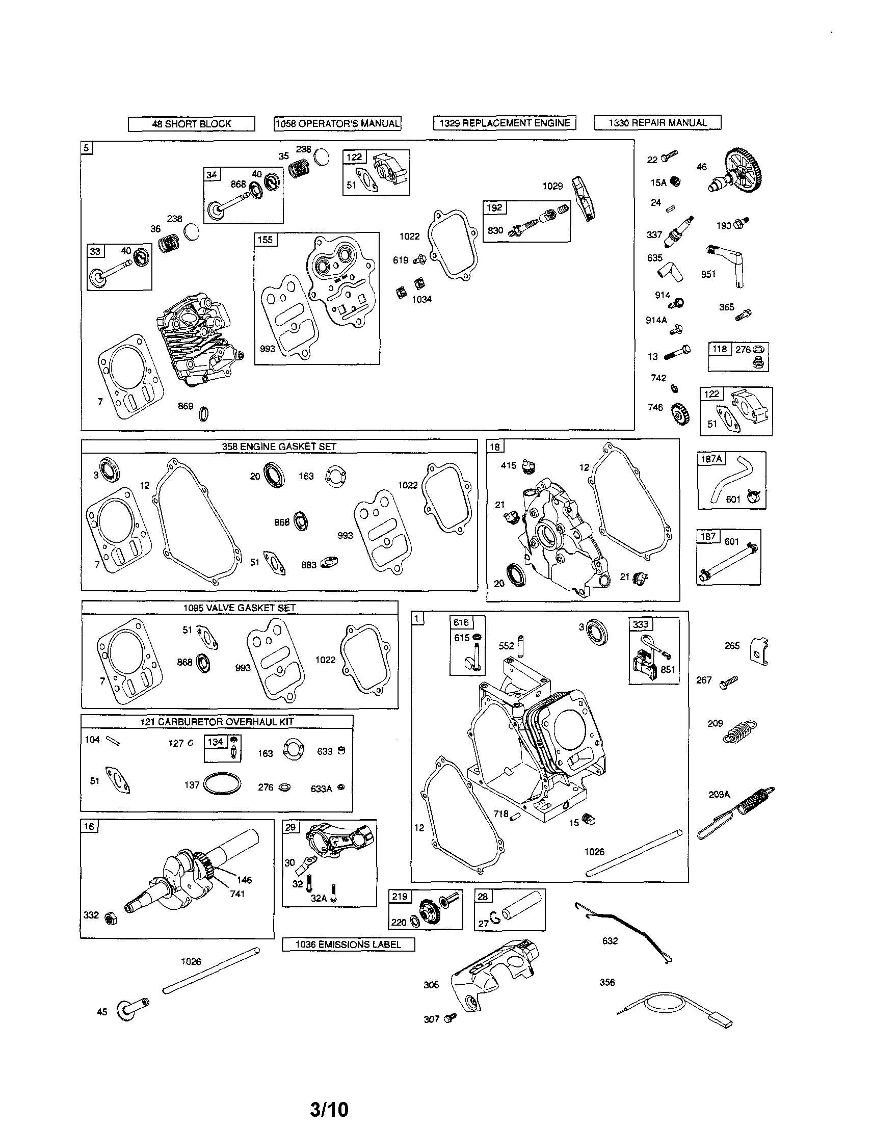 CYLINDER/CRANKSHAFT/CRANKCASE