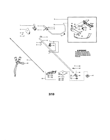 Drive shaft/throttle housing