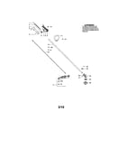 Drive shaft/handle/shield