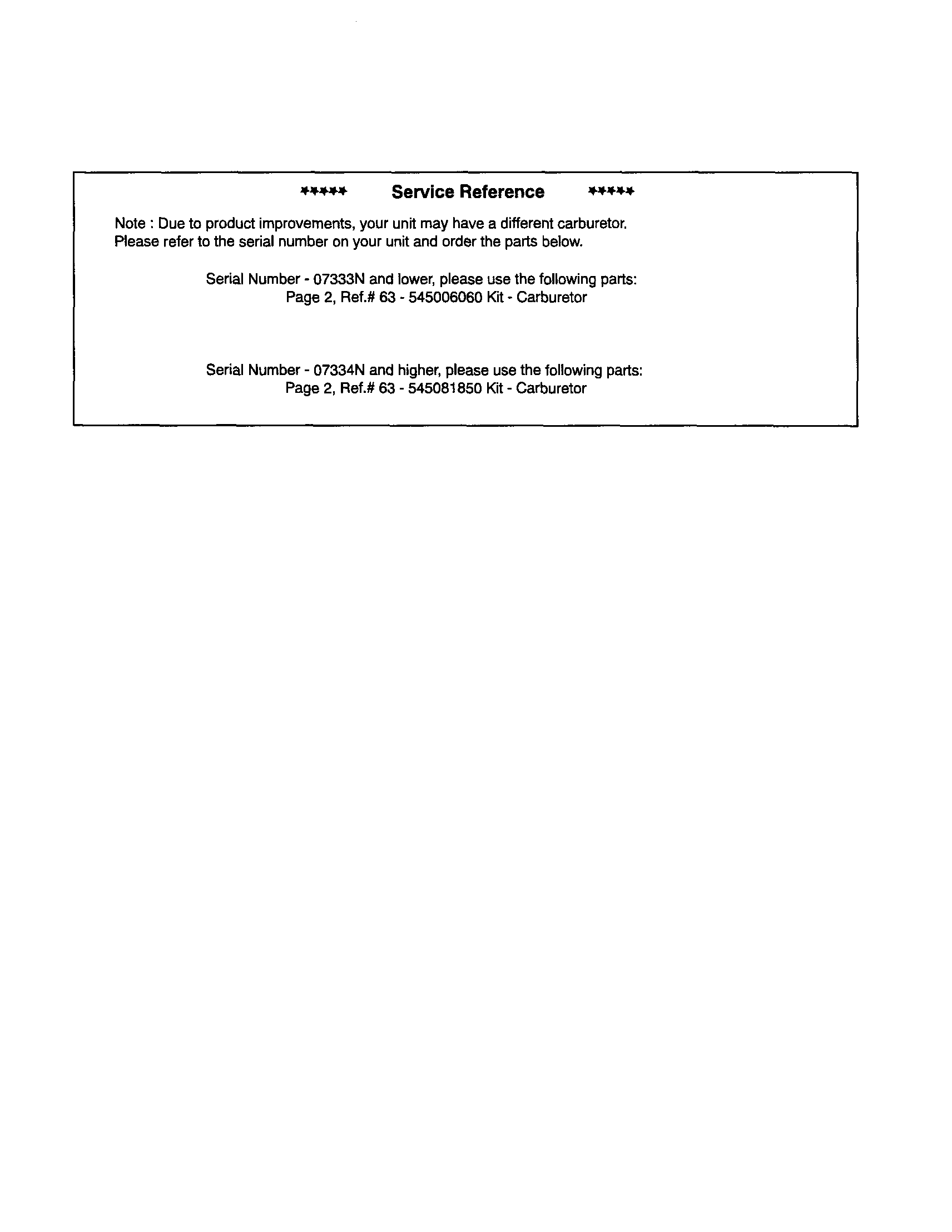 Service reference
