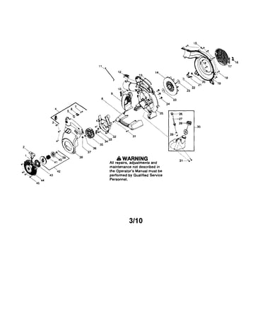 Scroll/handle/impeller