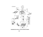 Briggs & Stratton 12S902-0142-B1 cylinder/crankshaft/sump diagram