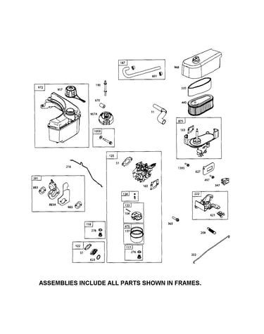 Fuel tank/carburetor
