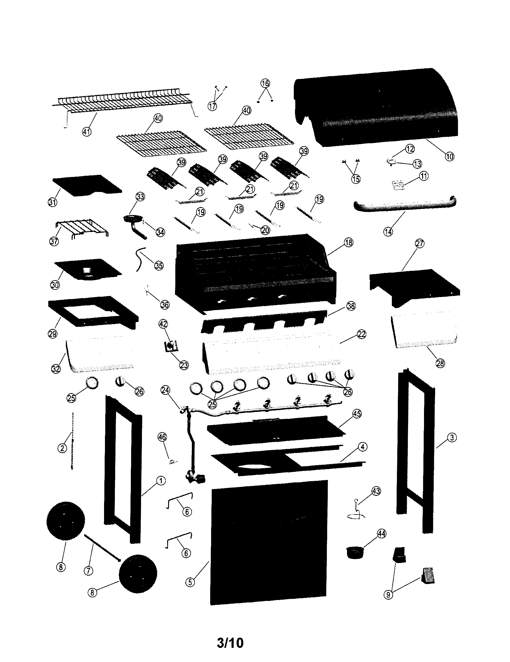 Gas grill