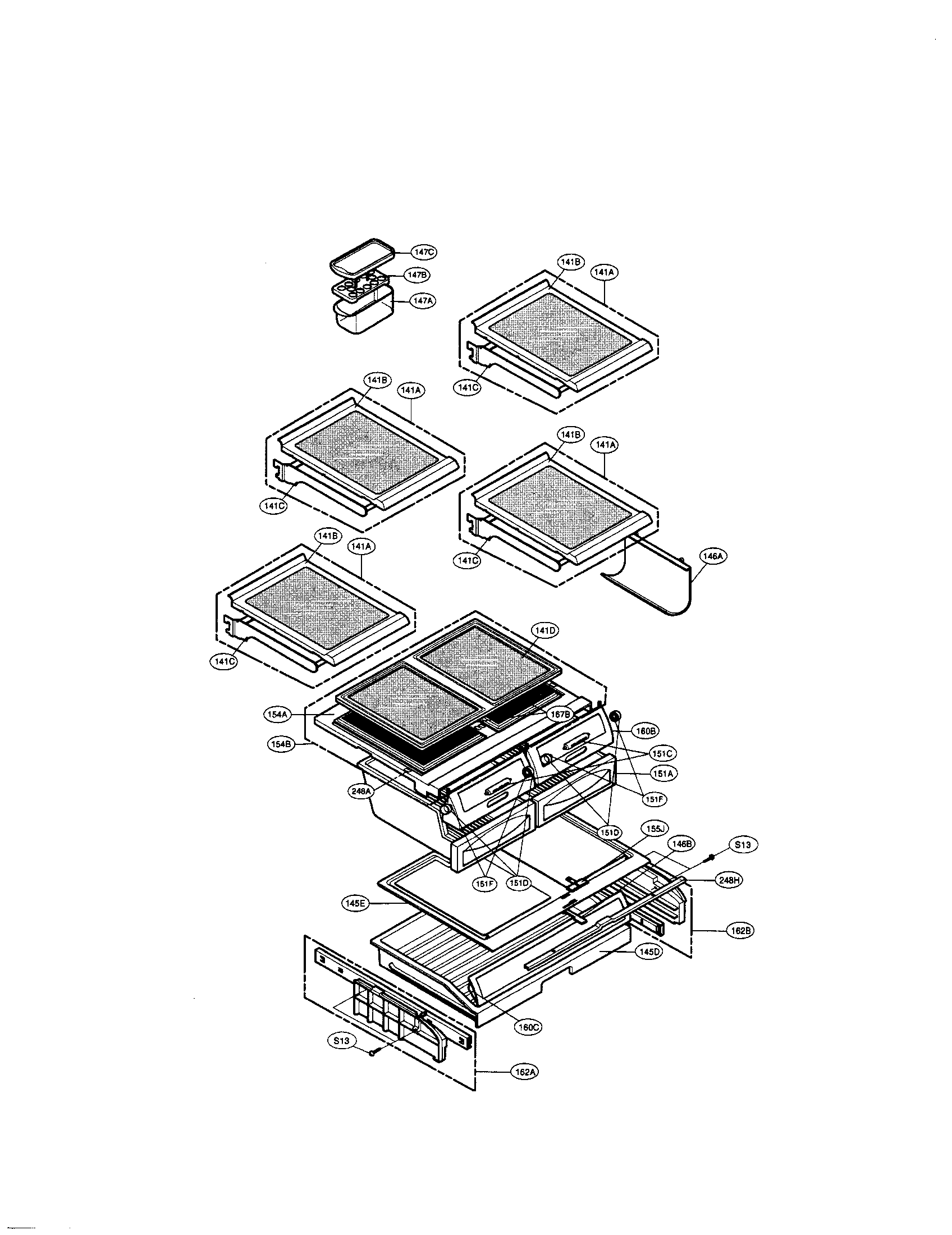 Refrigerator parts