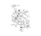 Craftsman 917289283 mower deck diagram
