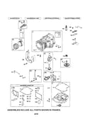 Cylinder/crankshaft/sump