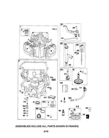 Cylinder/sump
