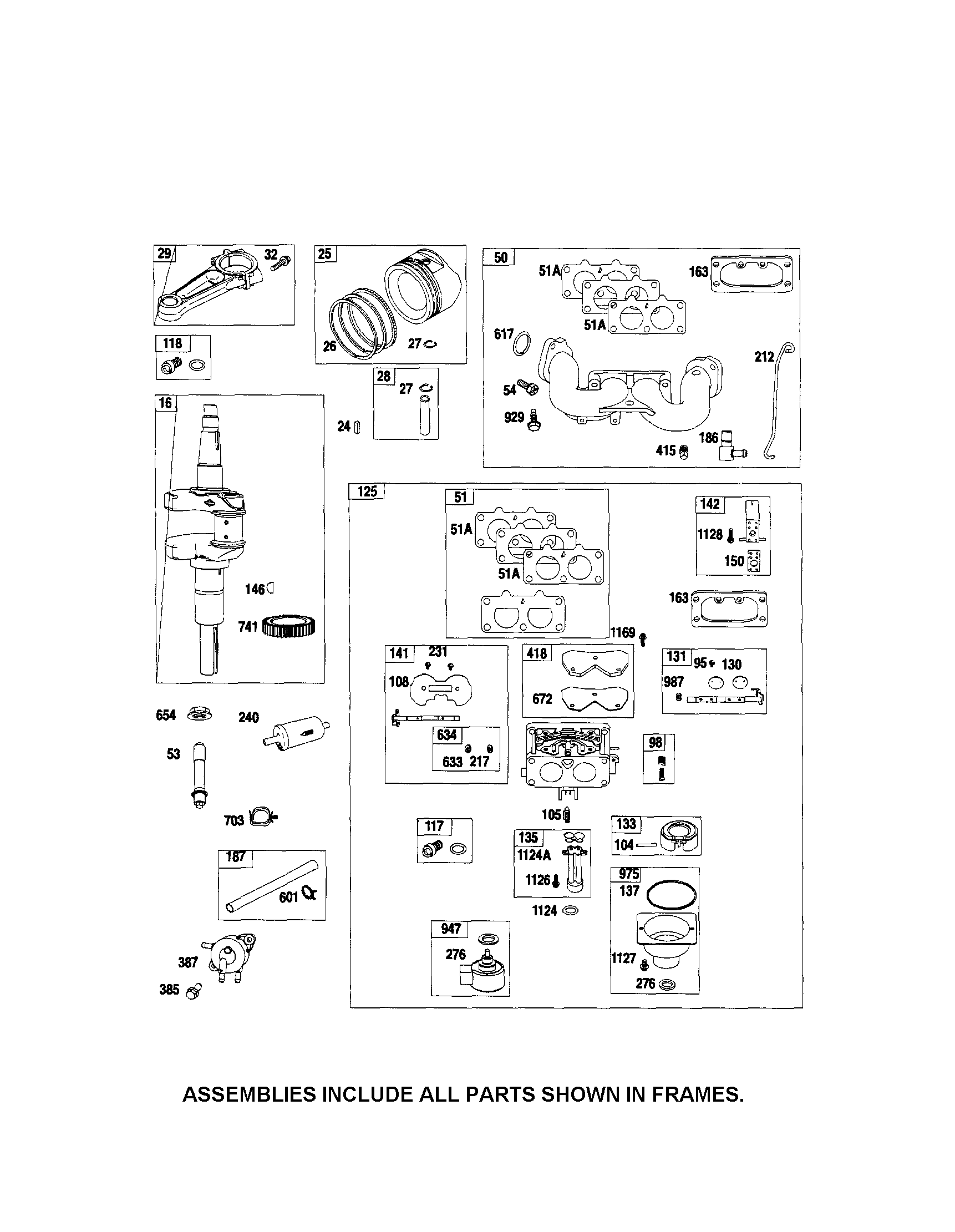 Carburetor/crankshaft