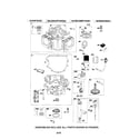 Craftsman PGT9000 cylinder/sump diagram