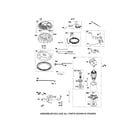Craftsman PGT9000 motor/starter/flywheel diagram