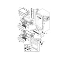 Electrolux E32AF75FPS5 cabinet diagram