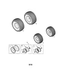 Front & rear wheels