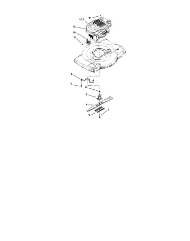 Engine & blade assembly