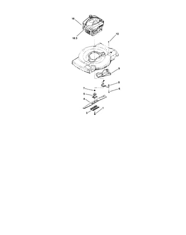 Engine & blade assembly