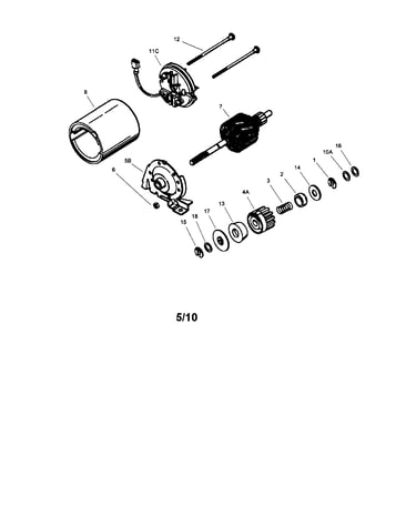 12 volt electric starter