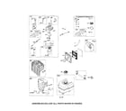Briggs & Stratton 204312-0529-B1 carburetor/fuel tank/muffler diagram