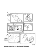Crankshaft/piston/crankcase