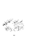 Main shaft/pulleys