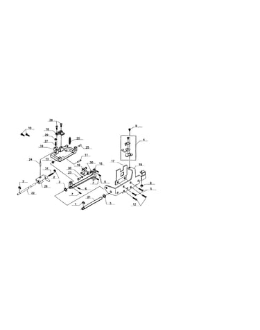 Securing bracket/retainer set