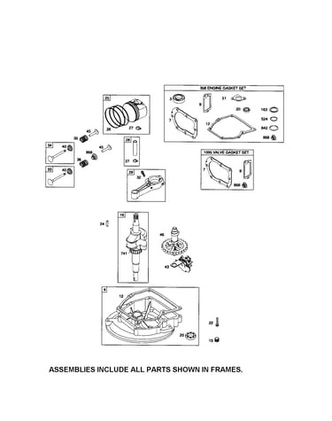 Crankshaft/sump