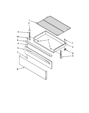 Drawer & broiler