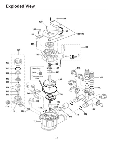 Nozzle/venturi body