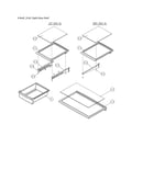 Glass shelf - full, split
