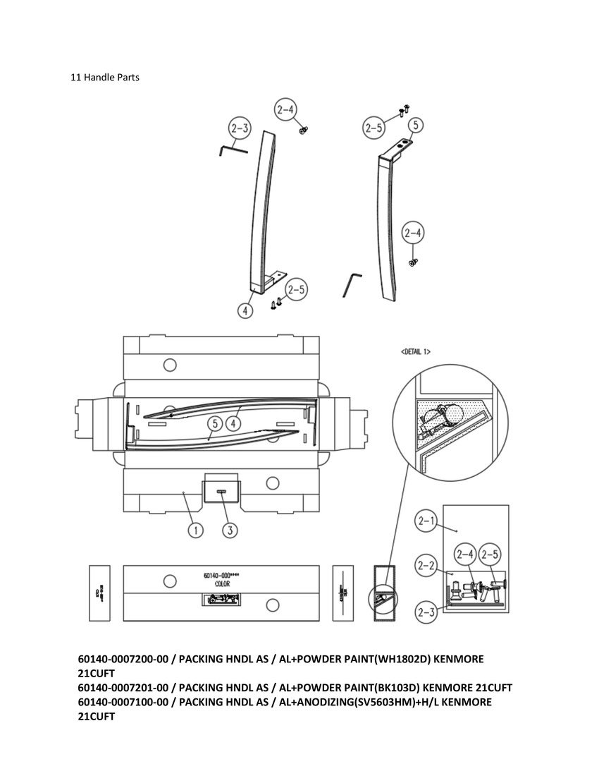 Handle parts