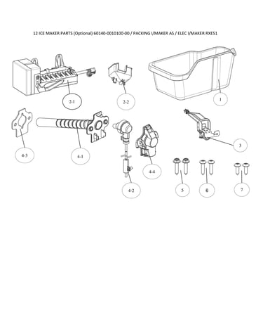 Icemaker parts