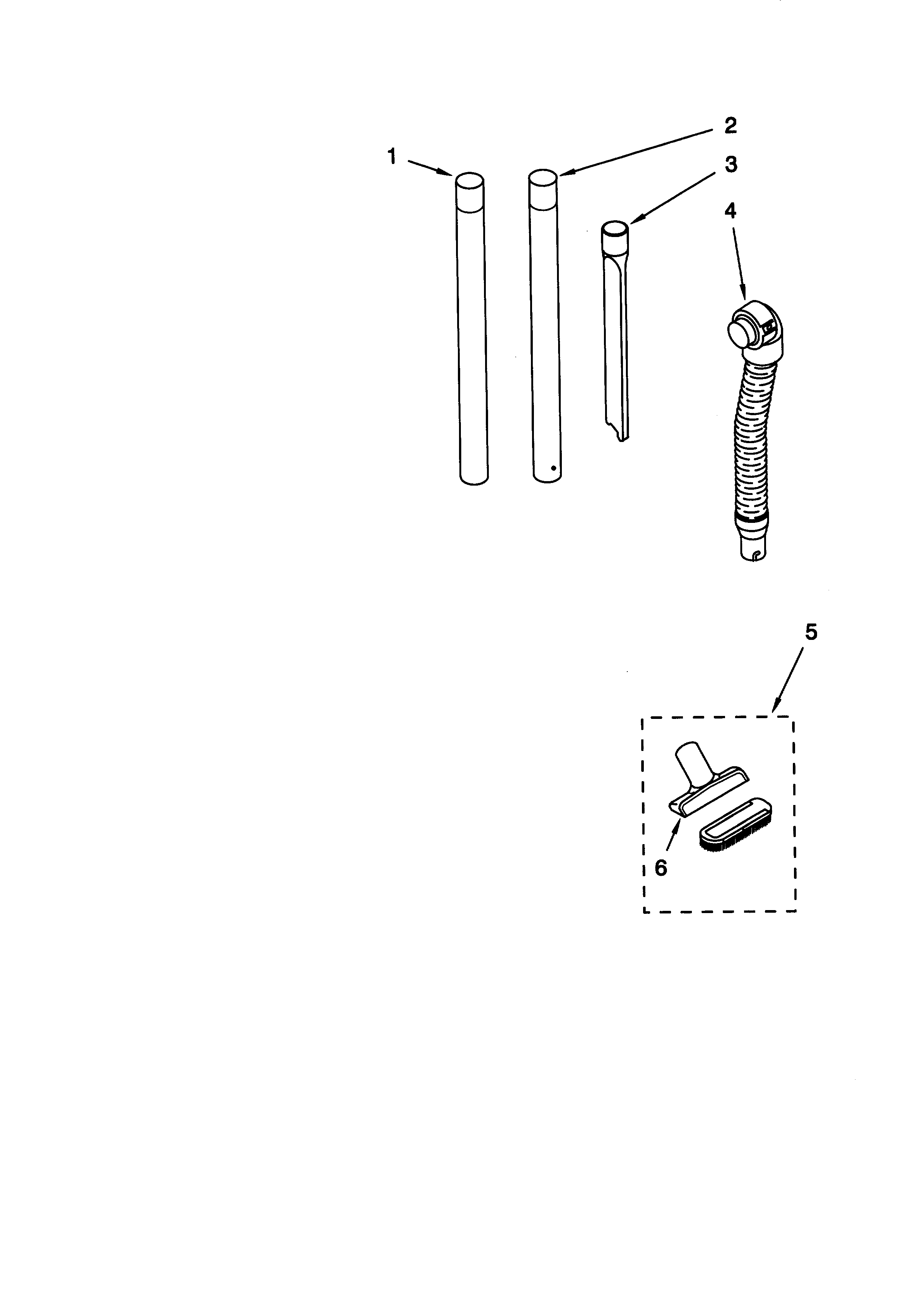 HOSE AND ATTACHMENT
