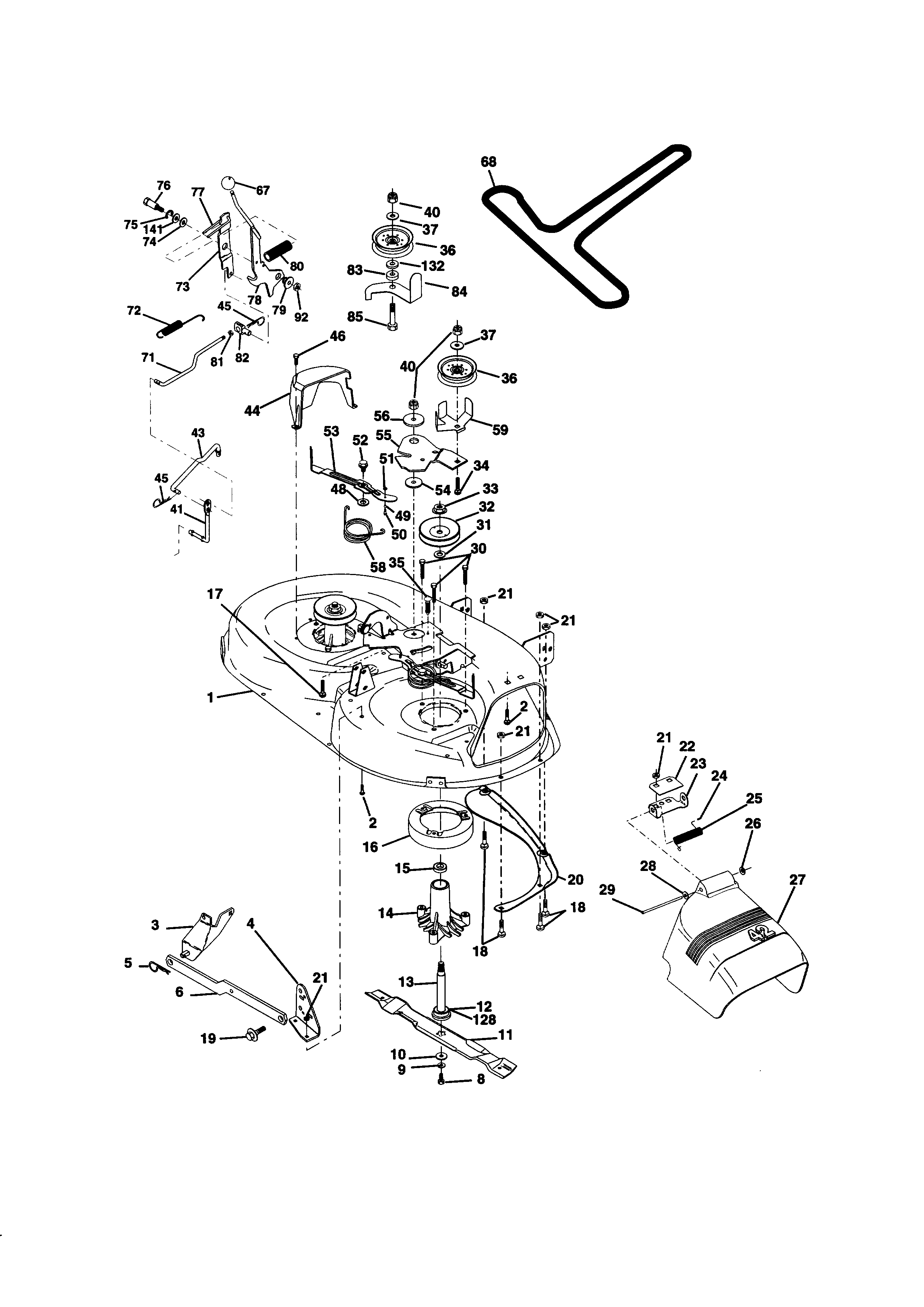 Mower deck