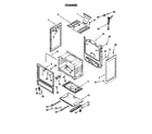 Whirlpool SF315PEGN1 chassis diagram