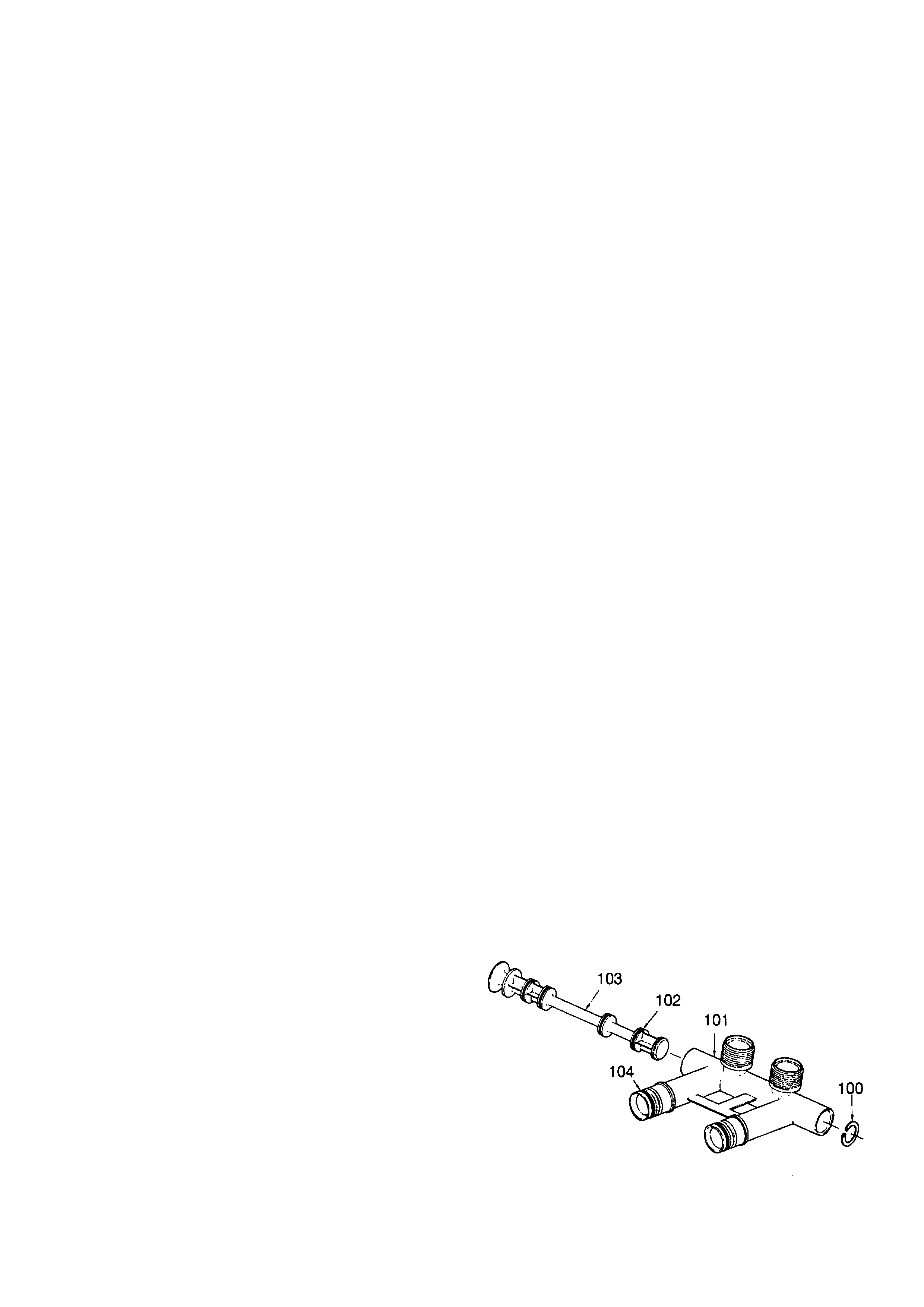 Bypass installation valve