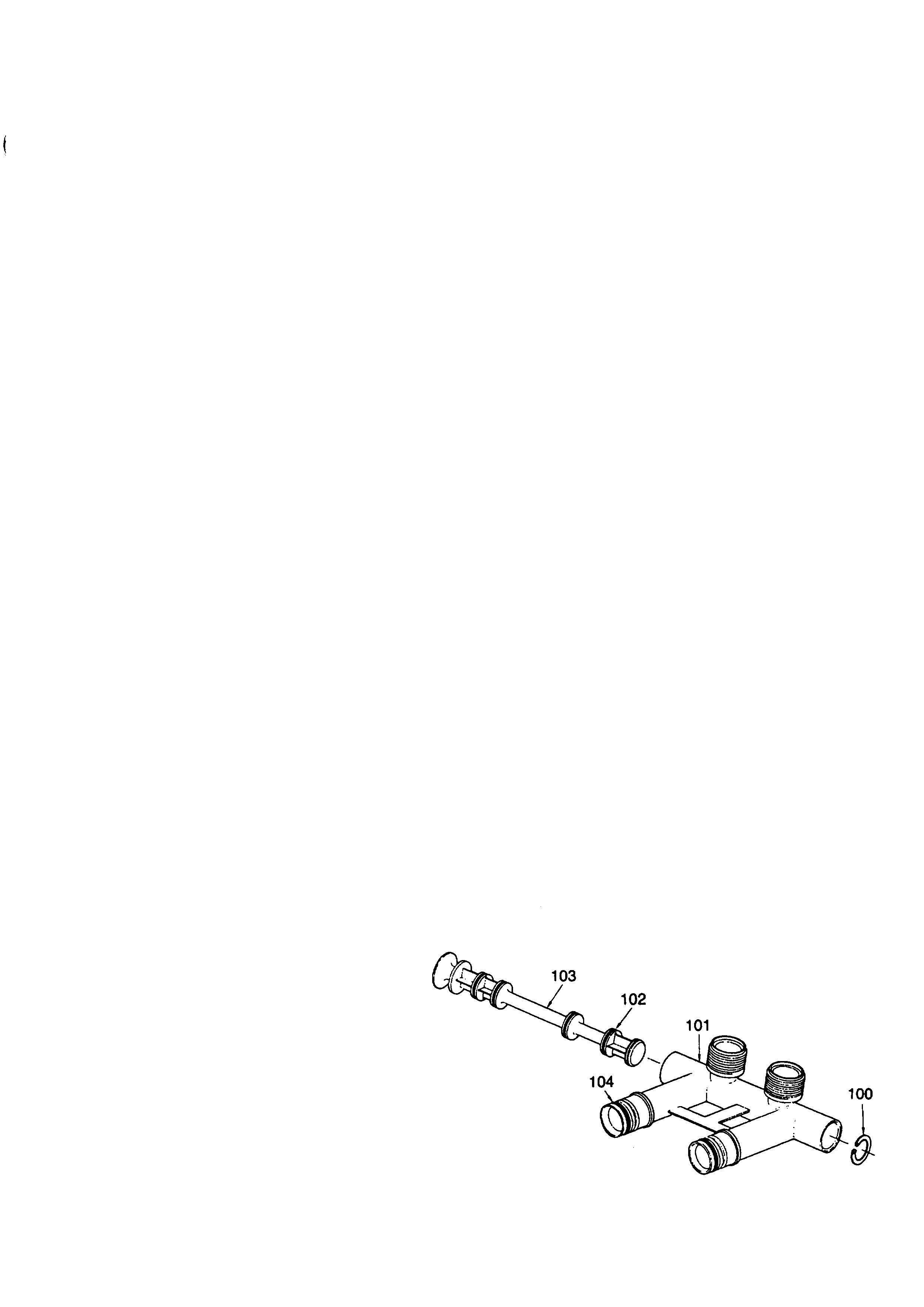 Bypass installation valve