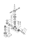 Pump and spray arm