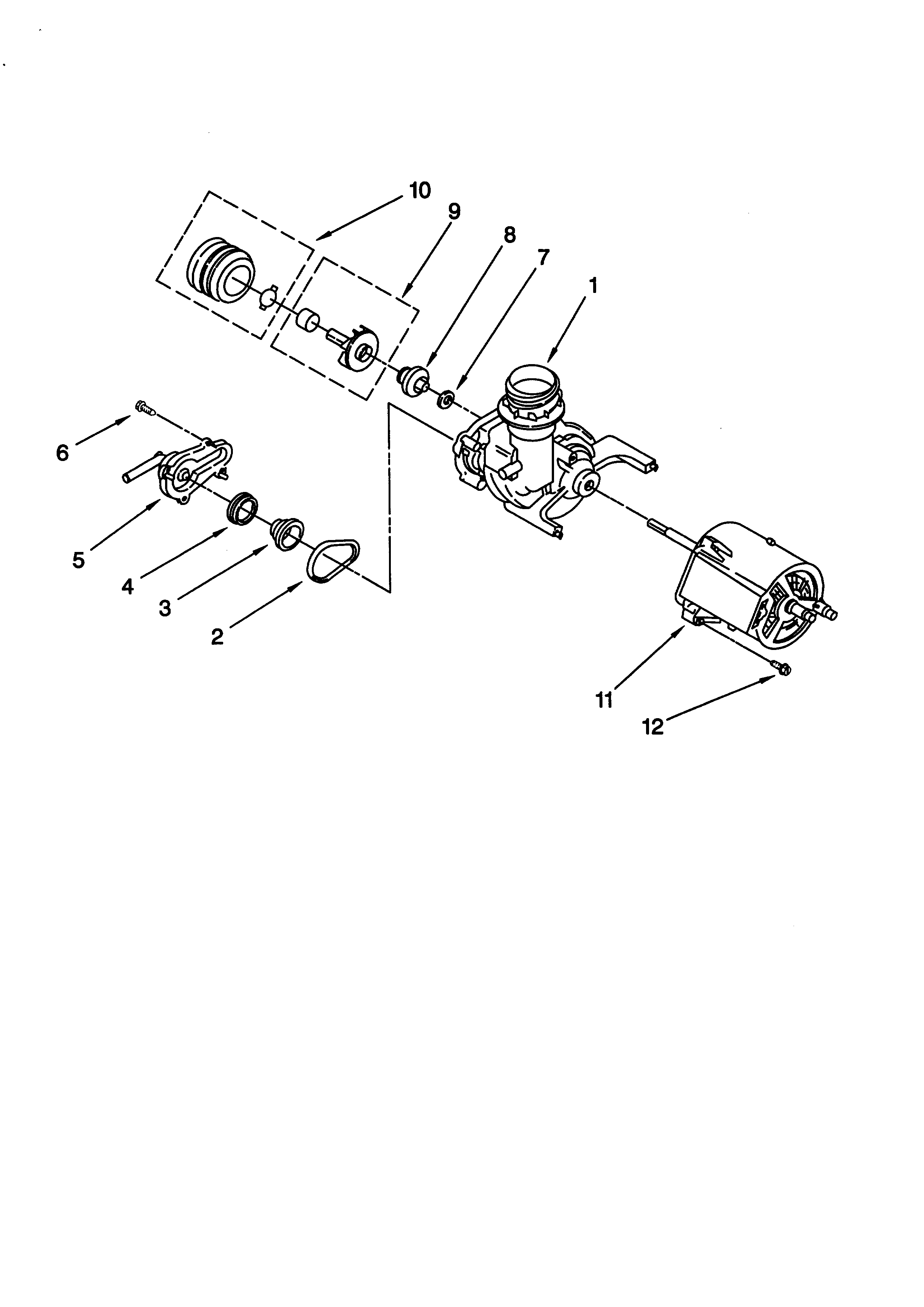 Pump and motor