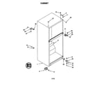 Whirlpool ET14NKXGW01 cabinet diagram