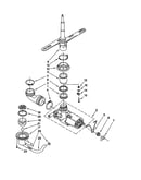 Pump and spray arm