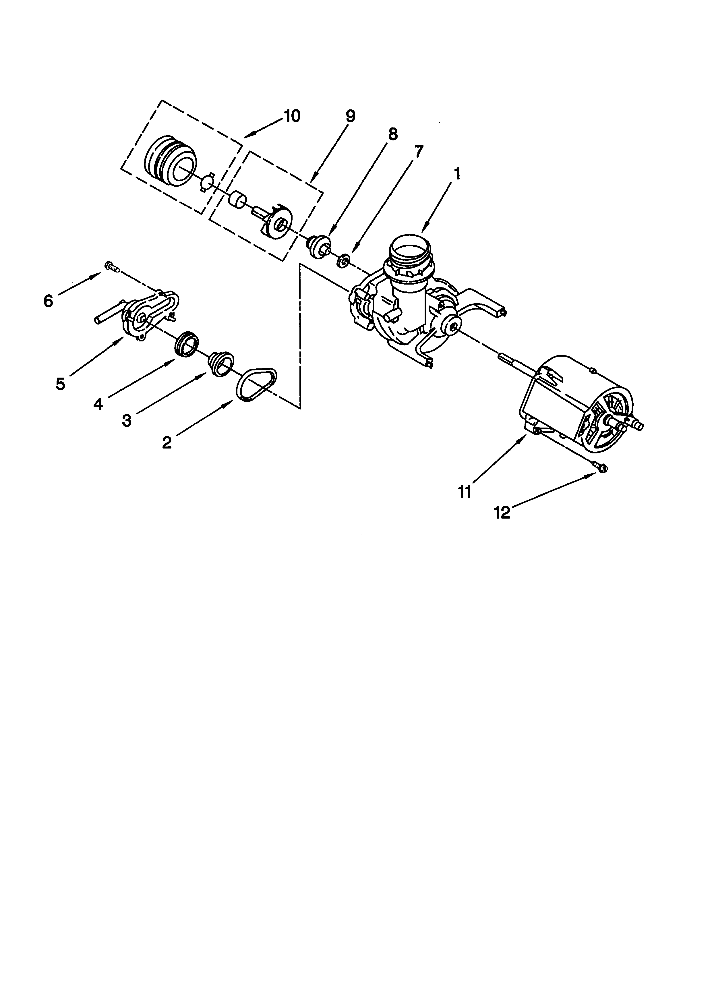 Pump and motor