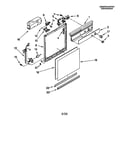 Frame and console
