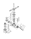 Pump and spray arm