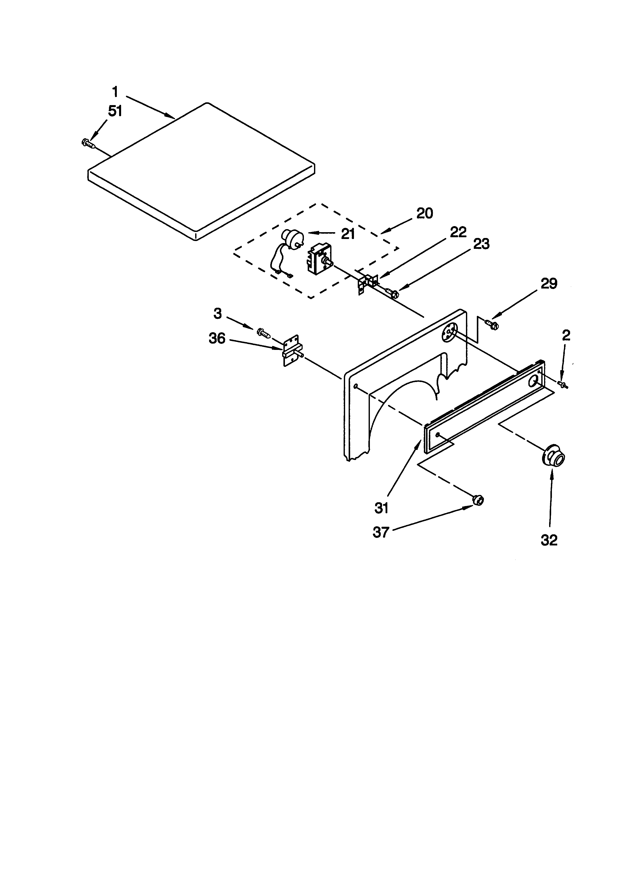 Top and console